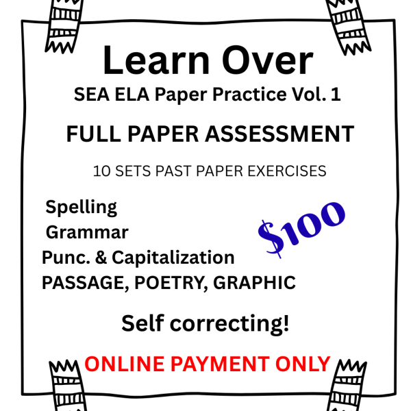 2 SEA ELA Paper Practice Vol. 1