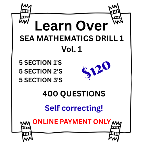 SEA Mathematics Drill 1 Vol.1