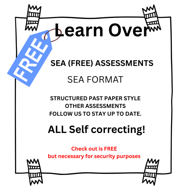 8 SEA (FREE) Assessments